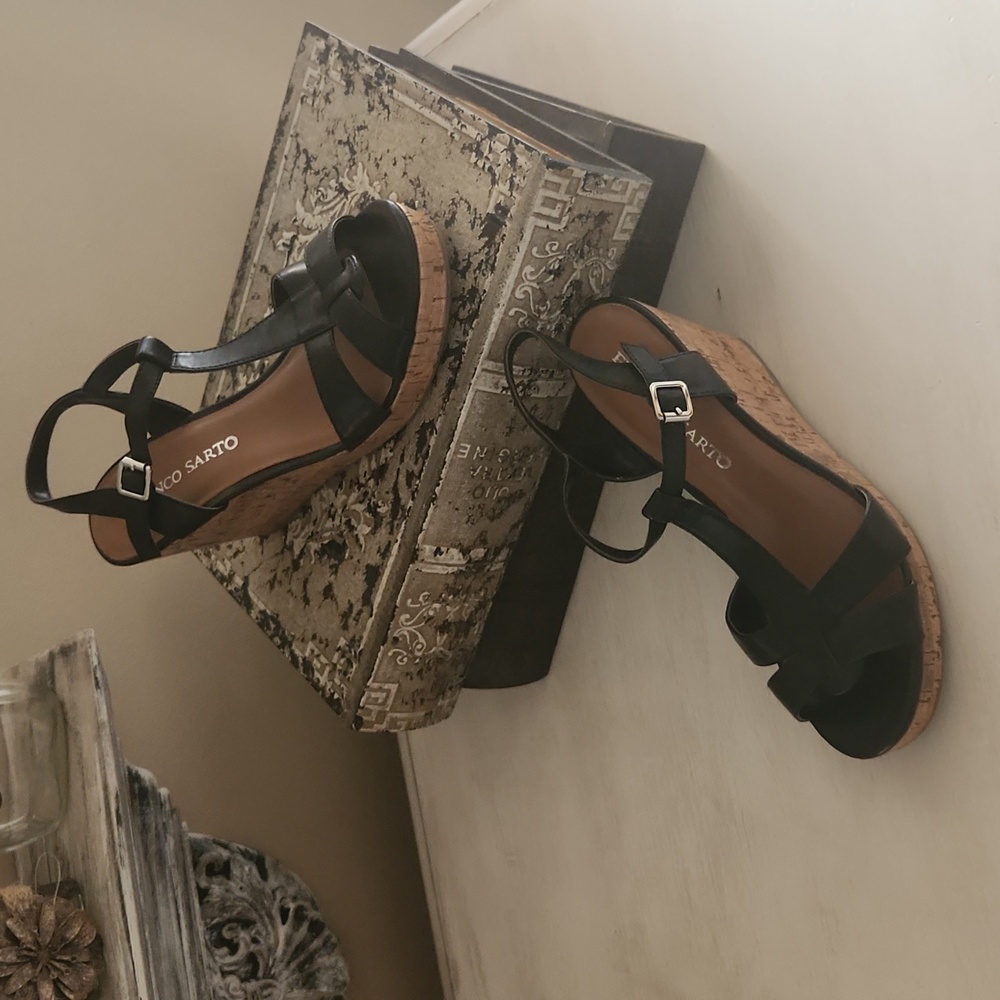 Franco Sarto wedge sandals